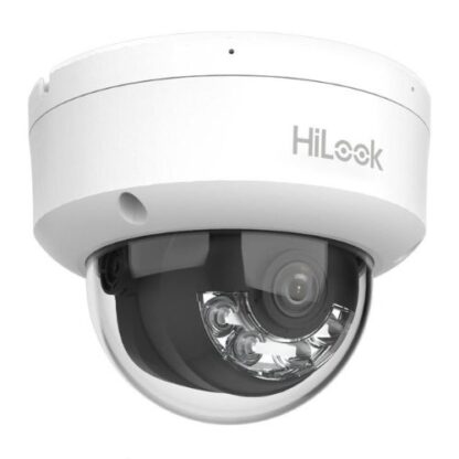 Camera IP antivandal HiLook, 6MP, Lentila 2.8mm, Iluminare duala 30m, Microfon, PoE, IP67 - IPC-D160HA-LU [1]