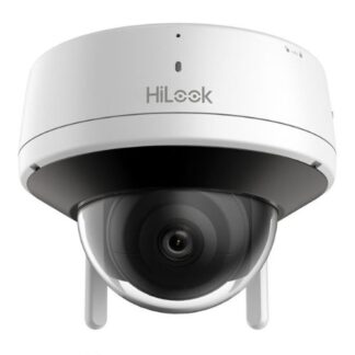 Camera IP Wi-Fi HiLook, EXIR, FULL HD 2MP, Lentila 2.8mm, IR 30m, audio, slot MicroSD, IP66 - IPC-D120HA-D/W(W)