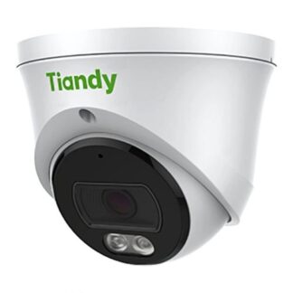 Camera IP Turret, Tri-Light Tiandy, 2MP, Lentila 2.8mm, Iluminare duala, Microfon, MicroSD, PoE, IP66 - TC-C32XP-I3-WEY-28