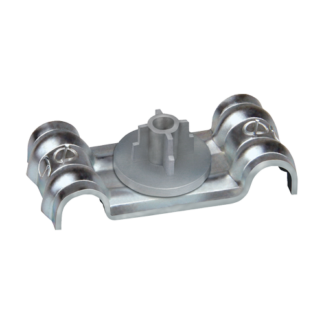 Clema metalica dubla DFT  6.0 mm pentru cablu, fixare pe pistol (100 buc.) - CELO 96DFT