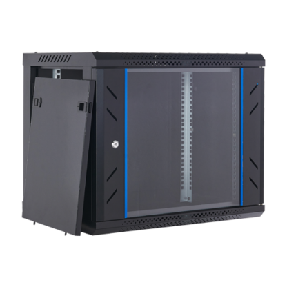 Rack perete 9U 19' 600x450, negru, seria economica - ASYTECH Networking ASY-9U-6045WL [1]