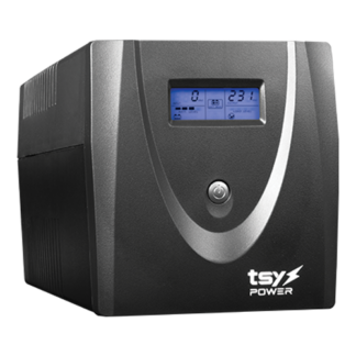 UPS TSY Power, 1200VA/720W, LCD, line interactive, 4 x Schuko TSY-MP-1K2-LCD [1]