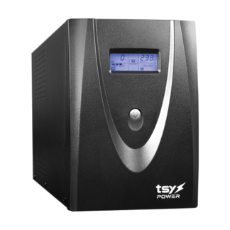 UPS TSY Power, 3000VA/1800W, LCD,  line interactive, 4 x Schuko TSY-MP-3K0-LCD [1]