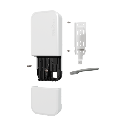 Acces Point Mikrotik, 2 x Gigabit, 802.11b/g/n/ax 2.4Ghz, 802.11a/n/ac/ax 5GHz, NAND, PoE-IN, IP54 - wAPG-5HaxD2HaxD [1]