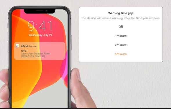 Yala inteligenta, Wi-Fi, multiple metode de deblocare si verificare status inchidere - EZVIZ CS-DL04(WP,M) [1]