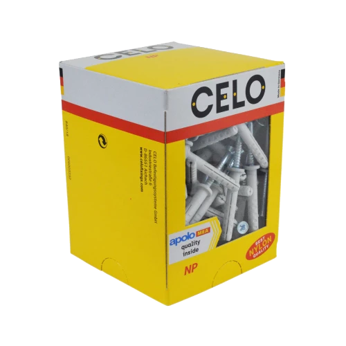 Diblu rapid cu surub 6x80 NP (50 buc.) - CELO 9680NP - 1 | YEO