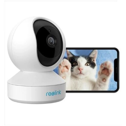 Camera wireless Reolink, Rotativa, 3MP, IR 12m, Lentila 4mm, MicroSD, Audio - E320 [1]