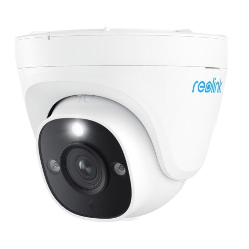 Camera IP Reolink, 4K 8MP, IR 30m, Microfon, Alarma, PoE, Lentila 4mm, MicroSD - P334
