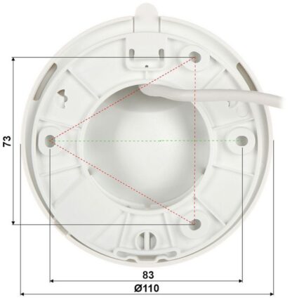 Camera IP wireless IMOU Turret SE, 2 MP, IR 30 m, Microfon incorporat, Lentila 2.8mm, MicroSD, IPC-T22EP [1]