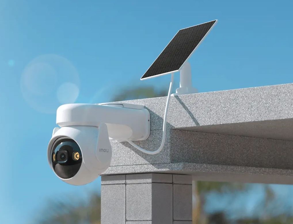 Camera Wi-Fi Imou Cell PT Lite cu panou solar, 3MP, baterie, Auto Tracking, audio, PIR, alarma, IPC-K9ECP-3T0WE/FSP12-TYPEC [1]