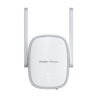 Wireless Extender Wi-Fi 4, 2.4 GHz, 1 x RJ45 10/100 Mbps, Cloud Management - Ruijie RG-EW300R Wireless Extender Wi-Fi 4, 2.4 GHz, 1 x RJ45 10/100 Mbps, Cloud Management - Ruijie RG-EW300R