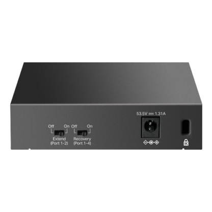 Switch LiteWave, 5 porturi RJ45 Gigabit, 4xPoE+, Unmanaged - TP-Link LS105GP [1]
