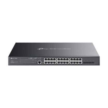 Switch 24 porturi PoE RJ45 Gigabit, 4 x SFP Gigabit, L2 Management, 1U - TP-Link Omada SG3428MP [1]