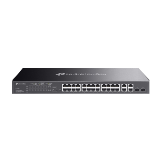 Switch 24 x PoE RJ45 10/100 Mbps, 2 x RJ45 1G, 2 x combo SFP/RJ45 1G, L2 Management - TP-Link Omada SL2428P Switch 24 x PoE RJ45 10/100 Mbps, 2 x RJ45 1G, 2 x combo SFP/RJ45 1G, L2 Management - TP-Link Omada SL2428P