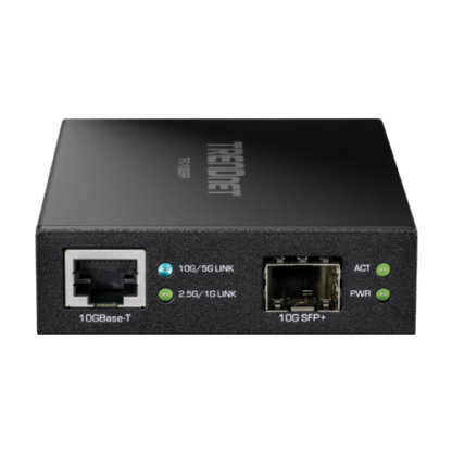Mediaconvertor 10G SFP+ fibra optica - TRENDnet TFC-10GSFP [1]