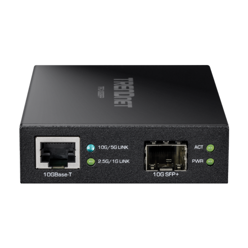 Mediaconvertor 10G SFP+ fibra optica - TRENDnet TFC-10GSFP