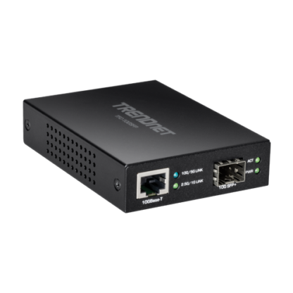 Mediaconvertor 10G SFP+ fibra optica - TRENDnet TFC-10GSFP [1]