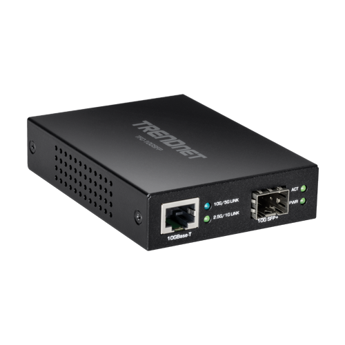 Mediaconvertor 10G SFP+ fibra optica - TRENDnet TFC-10GSFP - 1 | YEO