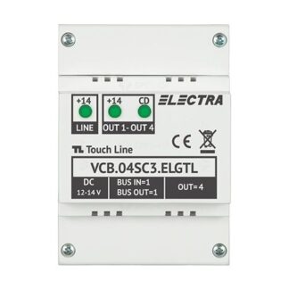 RESIGILAT-Doza derivatie video 4 iesiri - ELECTRA VCB.04SC3.ELGTL