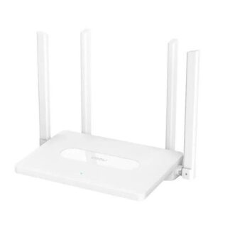 Router wireless IMOU AC1200, Dual-Band Wi-Fi, 4 porturi, 4 antene externe 5dBi, Indicator LED, HR12F Router wireless IMOU AC1200, Dual-Band Wi-Fi, 4 porturi, 4 antene externe 5dBi, Indicator LED, HR12F