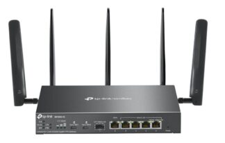 Router 4G+, Wi-Fi 6, AX3000, 2 x Nano SIM, 1 x SFP Gigabit, 5 x RJ45 Gigabit - TP-Link Omada ER706W-4G