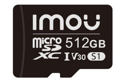 Card microSD 512GB, iMOU S1, V30, U3, C10, citire 98MB/s, scriere 78MB/s, 3D TLC NAND, MICROSD512-IMOU [1]