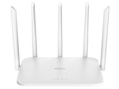 Router wireless Dual-Band Wi-Fi 6, Imou HX21, 2.4 GHz si 5GHz, 4 porturi Gigabit, 5 antene externe [1]