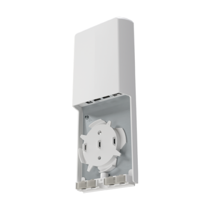 MediaConverter Fibra - Cupru, 2 porturi Gigabit, PoE-IN, SFP 2.5G, IP55 - MikroTik FTC21 [1]