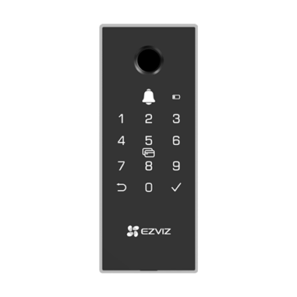 Yala inteligenta, Wi-Fi, multiple metode de deblocare, sonerie incorporata, alarma anti-furt - EZVIZ CS-DL03(WBCP) [1]