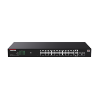 Switch 24 porturi PoE RJ45 Gigabit, 2 x RJ45 Gigabit, 2 x SFP Gigabit, Management, 1U - IP-COM G2228P-24-410W Switch 24 porturi PoE RJ45 Gigabit, 2 x RJ45 Gigabit, 2 x SFP Gigabit, Management, 1U - IP-COM G2228P-24-410W