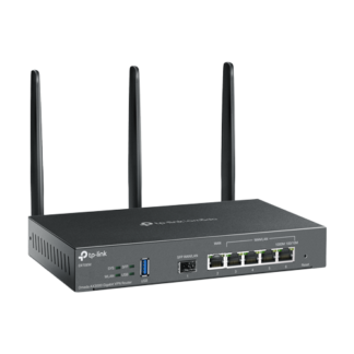 Router VPN, Wi-Fi 6, AX3000, 1 x SFP Gigabit, 5 x RJ45 Gigabit, 1 x USB - TP-Link Omada ER706W Router VPN, Wi-Fi 6, AX3000, 1 x SFP Gigabit, 5 x RJ45 Gigabit, 1 x USB - TP-Link Omada ER706W