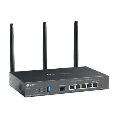 Router VPN, Wi-Fi 6, AX3000, 1 x SFP Gigabit, 5 x RJ45 Gigabit, 1 x USB - TP-Link Omada ER706W [1]