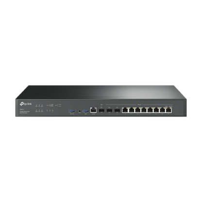 Router VPN, 2 x SFP+ 10G, 1 x SFP Gigabit, 8 x RJ45 Gigabit, 2 x USB, 1U - TP-Link Omada ER8411 [1]