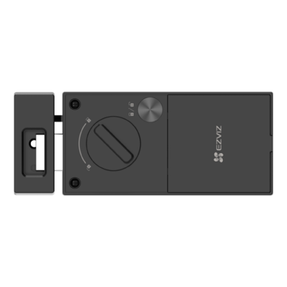 Yala inteligenta ,Wi-Fi, sonerie incorporata, verificare status inchidere, alarma anti-furt - EZVIZ CS-DL03 (WP)-Black [1]
