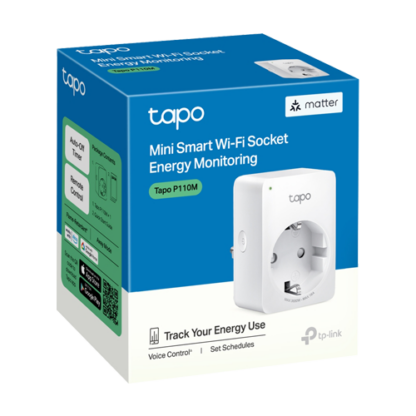 Priza smart Wi-Fi, Monitorizare consum energie - TP-Link Tapo TapoP110M [1]