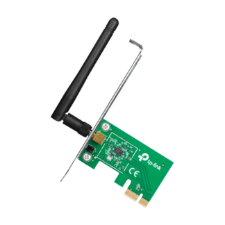 Placa de retea Wi-Fi 4, 2.4 Ghz, 150Mbps, 2dBi, PCI Express - TP-LINK TL-WN781ND Placa de retea Wi-Fi 4, 2.4 Ghz, 150Mbps, 2dBi, PCI Express - TP-LINK TL-WN781ND