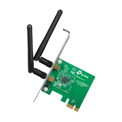 Placa de retea Wi-Fi 4, 2.4 Ghz, 300Mbps, 2dBi, PCI Express - TP-LINK TL-WN881ND [1]