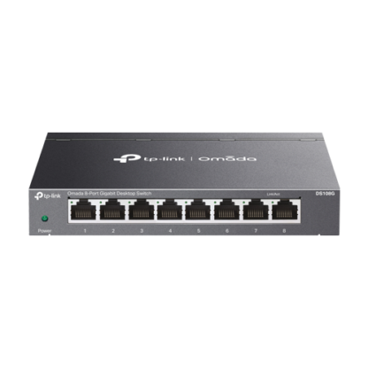 Switch 8 porturi RJ45 Gigabit, Unmanaged - TP-Link Omada DS108G [1]