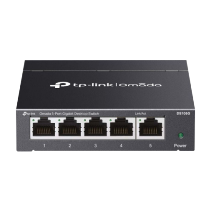 Switch 5 porturi RJ45 Gigabit, Unmanaged - TP-Link Omada DS105G [1]