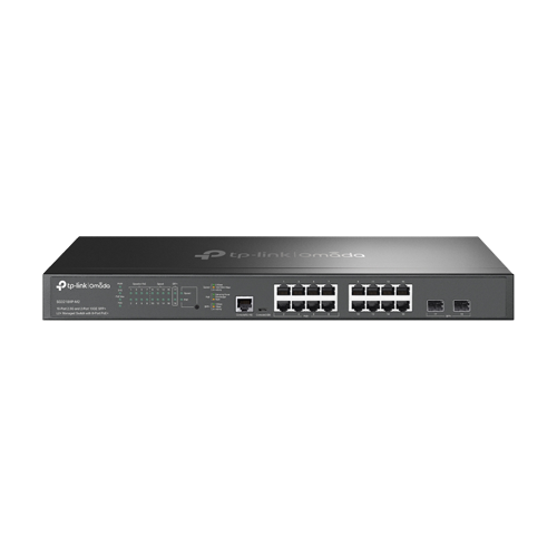 Switch 8 porturi PoE RJ45 2.5G, 8 x RJ45 2.5G, 2 x SFP+ 10G, L2 Management, 1U - TP-Link Omada SG3218XP-M2 - imagine 2