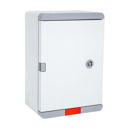Cutie distributie IP67 din ABS gri, usa mata, placa metalica, 200x300x130 mm PD203013 [1]