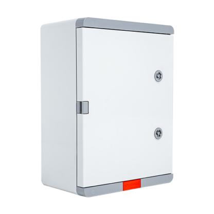 Cutie distributie IP67 din ABS gri, usa mata, placa metalica, 300x400x170 mm PD304017 [1]