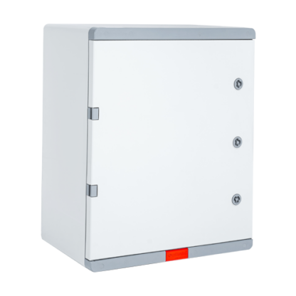 Cutie distributie IP67 din ABS gri, usa mata, placa metalica, 400x600x200 mm PD406020 [1]