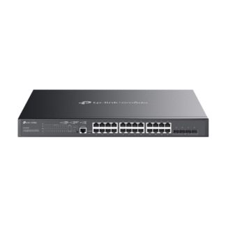 Switch 24 x RJ45 Gigabit PoE, 4 x SFP+ 10G, Buget PoE 384W, L2 Management, 1U - TP-Link Omada SG3428XMP