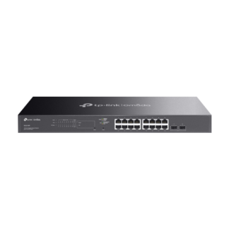 Switch 16 porturi RJ45 Gigabit PoE, 2 x SFP Gigabit, Buget PoE 150W, Management - TP-Link Omada SG2218P