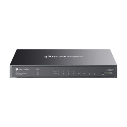 Switch 4 porturi RJ45 Gigabit PoE, 4 x RJ45 Gigabit, Buget PoE 62W, Management - TP-Link Omada SG2008P [1]