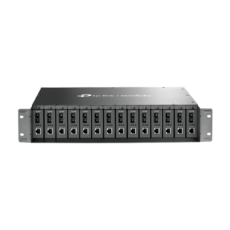 Sasiu rackabil 19 inch pentru 14 media convertoare, 2U - TP-Link Omada MC1400 Sasiu rackabil 19 inch pentru 14 media convertoare, 2U - TP-Link Omada MC1400