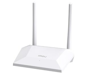 Router wireless, 4 porturi, Wi-Fi 2.4GHz, 300 Mbps, 2.4 GHz, 2 antene externe 5 dBi, Imou HR300