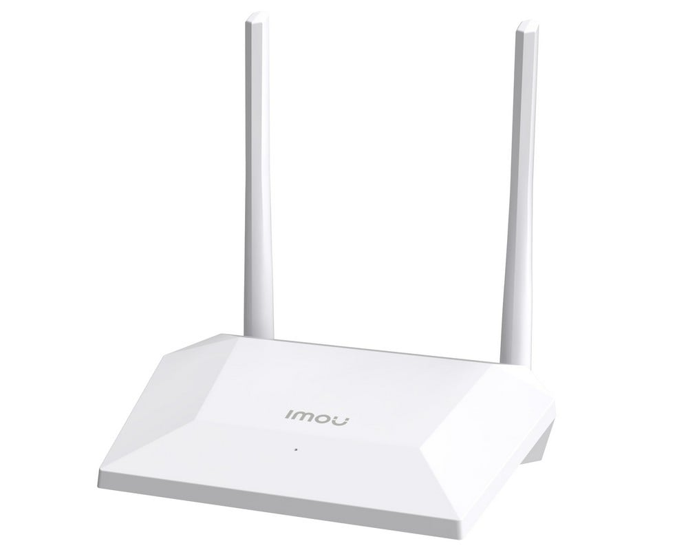 Router wireless, 4 porturi, Wi-Fi 2.4GHz, 300 Mbps, 2.4 GHz, 2 antene externe 5 dBi, Imou HR300 [1]