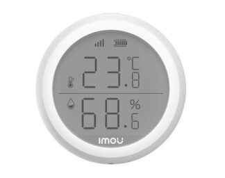 Senzor de temperatura si umiditate, Wireless, protocol Zigbee, afisaj LCD, notificari push, alarma, IMOU IOT-ZTM1-EU [1]